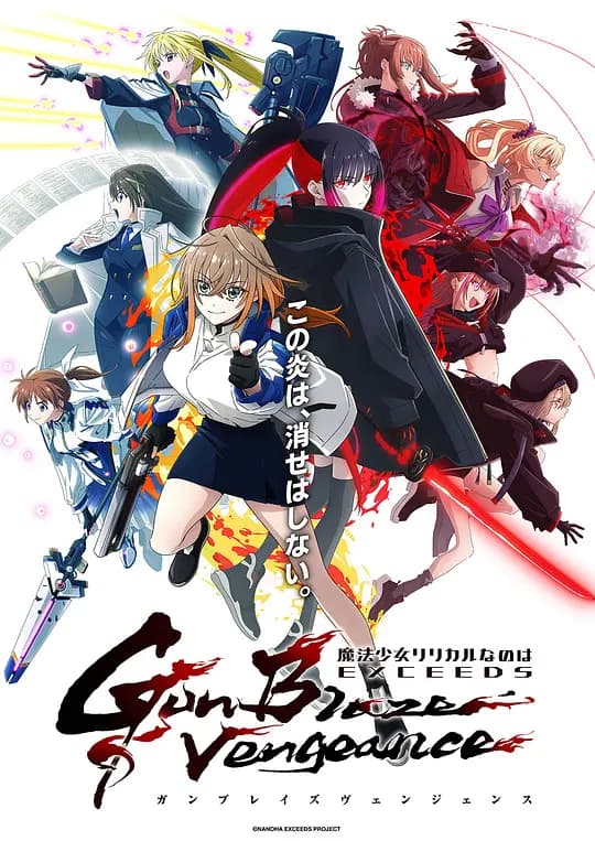 魔法少女奈叶 EXCEEDS Gun Blaze Vengeance海报