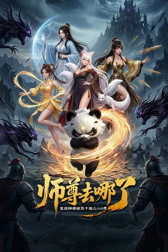 师尊去哪了:变成神兽被五个徒儿rua秃海报